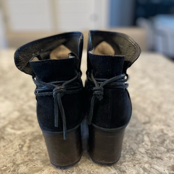 Freebird Black Leather Ankle booties - discontinued Casey - Picture 7 of 11